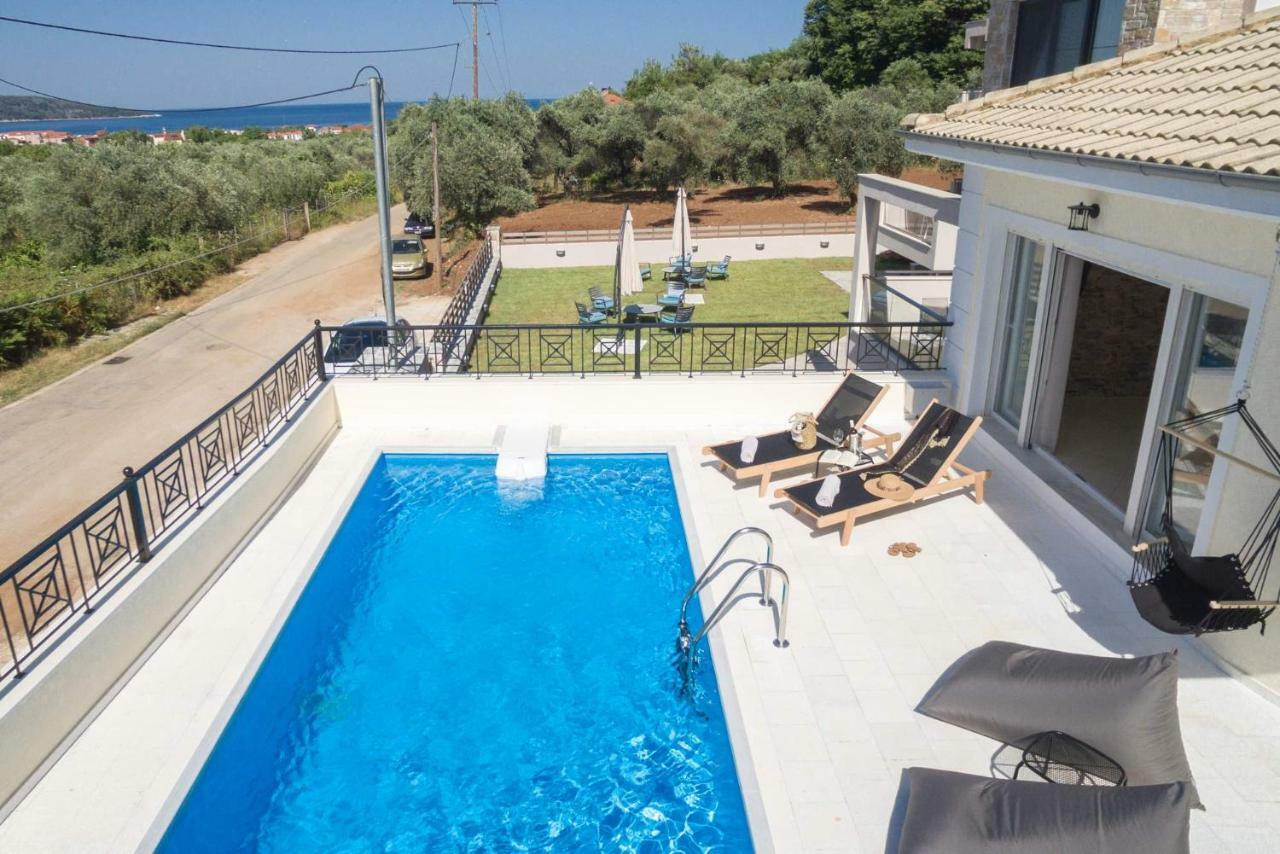 Arsenoi'S Pool Villa Skala Potamia  Buitenkant foto