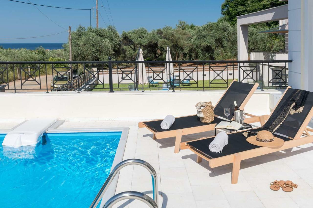 Arsenoi'S Pool Villa Skala Potamia  Buitenkant foto