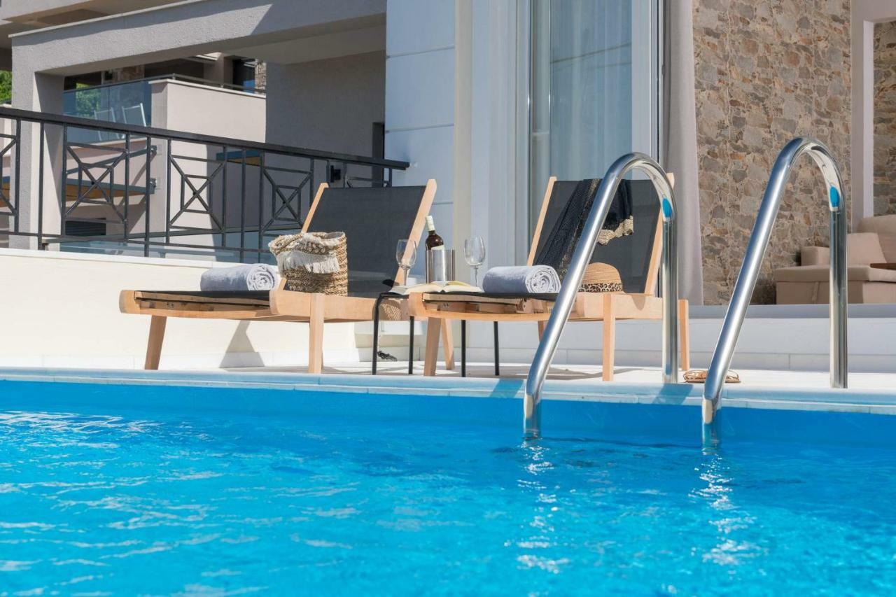Arsenoi'S Pool Villa Skala Potamia  Buitenkant foto