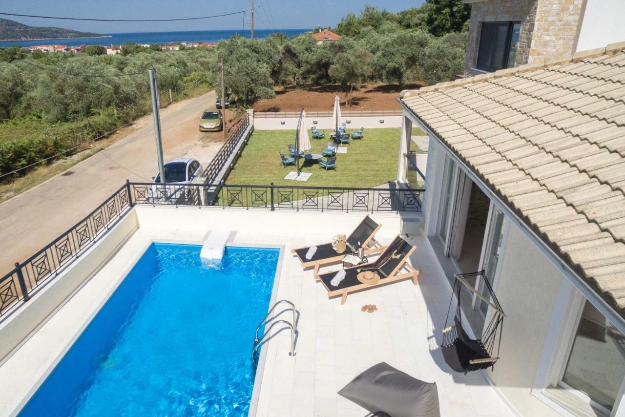 Arsenoi'S Pool Villa Skala Potamia  Buitenkant foto