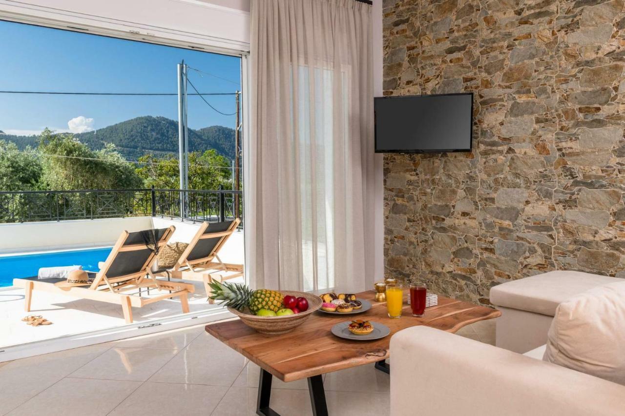 Arsenoi'S Pool Villa Skala Potamia  Buitenkant foto